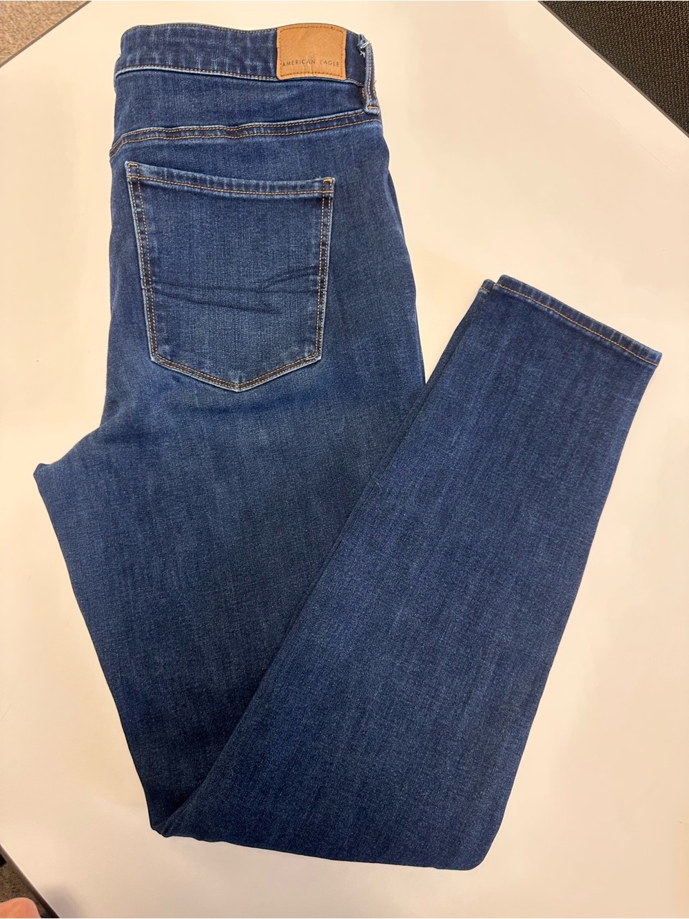 American Eagle- super high-rise dream stretch jegging - 14 long